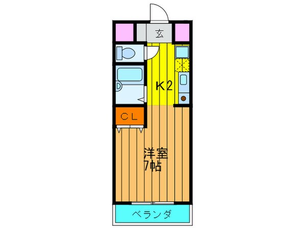 カ－サ・ロ－ズヒルの物件間取画像